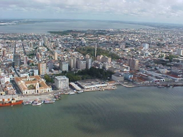 Vista a�rea da cidade