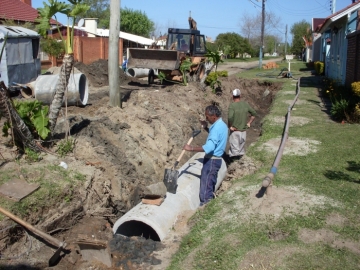 Obras de drenagem est�o inclu�das