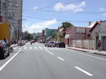 Retorno de mo nica se d devido ao trmino na obra de Pavimentao na rua Vasco Vieira da Fonseca