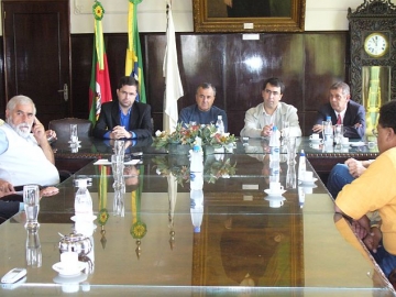 Reuni�o realizada na C�mara de Com�rcio