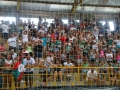 P�blico lotou gin�sio durante a apura��o - Cr�dito: Ricardo Irigom