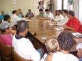 Executivo, secretrios, vereadores e catadores de lixo