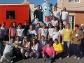 Equipe de recolhimento dos agasalhos