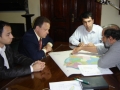 Janir Branco com o prefeito de Santa Vitria do Palmar