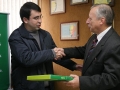 Prefeito com presidente da Unimed