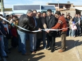 Prefeito e demais autoridades inaugurando a Praa So Joo