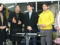 Ato de assinatura do conv�nio com a AMPERG