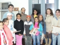 Prefeito, o titular da SMMA e a equipe do projeto, com os patrulheiros mirins em 2006