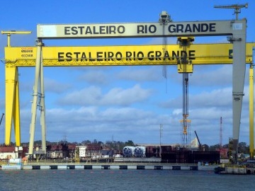 No auge das obras, setor naval j teve mais de 10 mil trabalhadores no Municpio