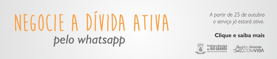 Secretaria da Fazenda ir negociar dbitos inscritos em Divida Ativa pelo Whats App