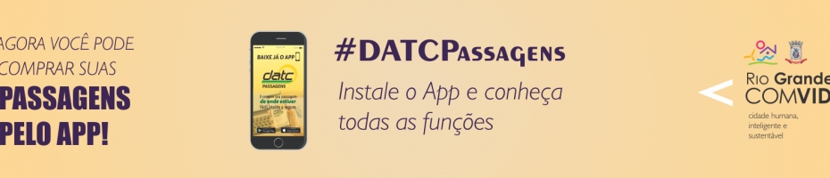 DATC lana aplicativo para compra de passagens intermunicipais