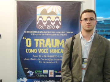 coordenador do SAMU 192 Rio Grande, Maicon Lemos