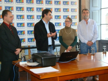 Evento aconteceu na sala de reuni�es da Prefeitura