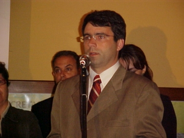 Prefeito no lanamento dos 10 Roteiros Tursticos na Ilha da Plvora