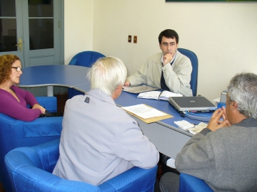 Prefeito com representantes da Urab e do Bolaxa