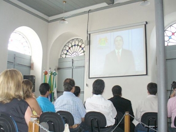 Coletiva sobre o balano de governo do prefeito Janir Branco