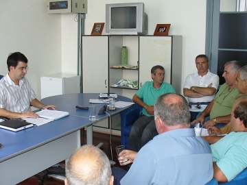 Reunio com o sindicato e vereadores