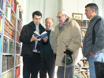 Prefeito Janir Branco em visita a Sala de Cultura Alfredo Rodrigues no Povo Novo