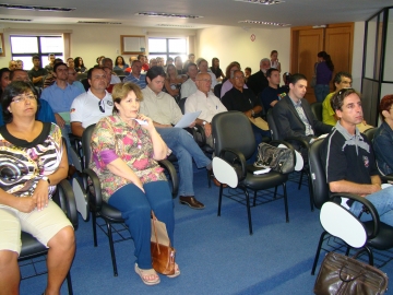 Audit�rio do Minist�rio P�blico ficou lotado