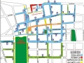 Mapa da zona azul no munic�pio - Cr�dito: Divulga��o - SMSTT