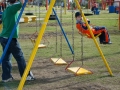 Local contar com um Play Ground 02 conjuntos de 04 balanos, um escorregador, uma gangorra, 02 conjuntos de mesas de dama e uma quadra de vlei  - Crdito: Arquivo