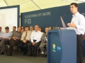 Janir Branco discursando