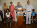 Vice-prefeito, Juarez Torronteguy, e o presidente do Comen