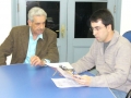 Prefeito e o presidente da 35 Califrnia da Cano Nativa