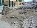 Obra da SMOV na rua Aquidaban