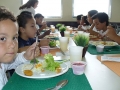 Alunos da escola