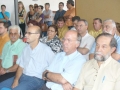 Secretrios municipais, vereadores e a imprensa, prestigiando a coletiva do balano de governo do prefeito Janir Branco