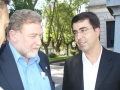 Prefeito Janir Branco com autoridades do Uruguai