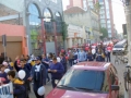 Participantes seguiram pela rua Luiz Lora