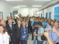 Servidores, familiares, amigos e convidados, prestigiando a inaugura��o da UBSF
