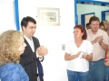Prefeito, secret�rio da Sa�de e familiares do homenageado