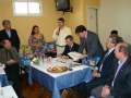 Pronunciamento do prefeito Fbio Branco durante a reunio almoo em Pelotas