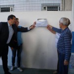 À direita, o professor Golbery
